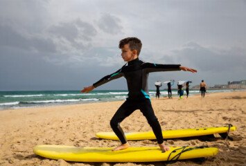 Legian Beach Surfing