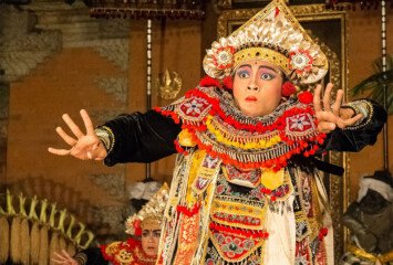 Royal Legong Ballet at Ubud Palace