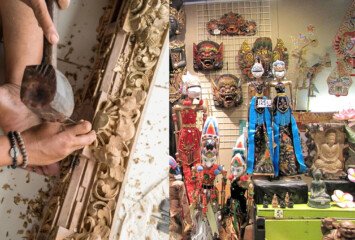 Wood Sculptures of Mas Ubud