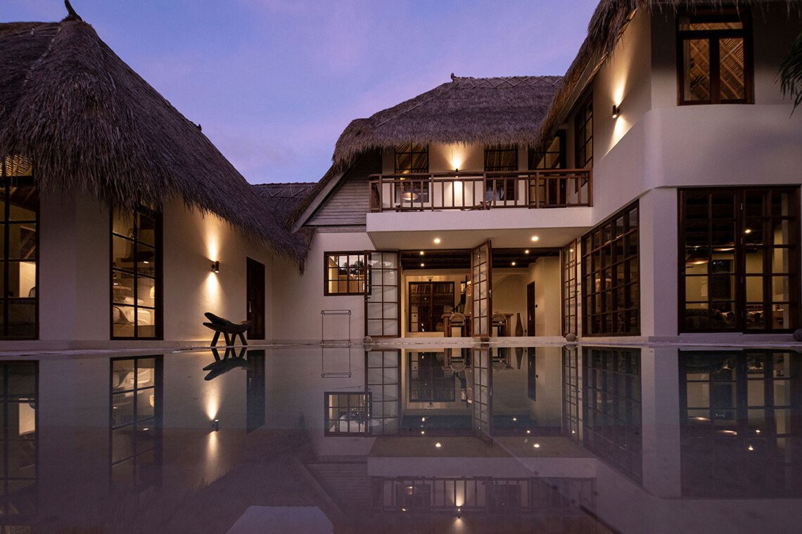 Vila 4-Kamar Tidur di Canggu – Pesona Unik Bertemu Kemewahan Modern - BVI56244