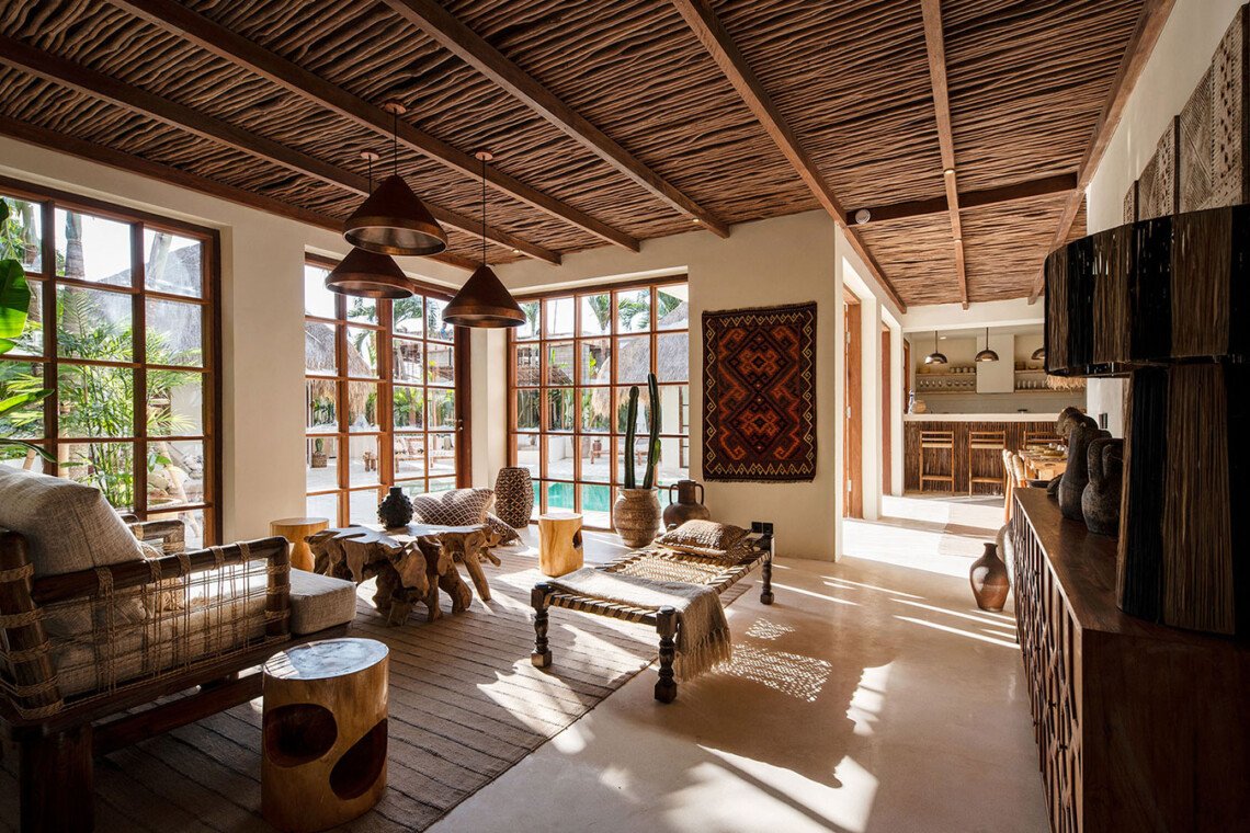 Vila 4-Kamar Tidur di Canggu – Pesona Unik Bertemu Kemewahan Modern - BVI56244