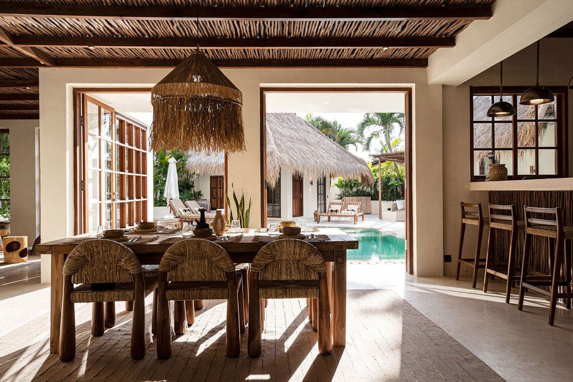 Vila 4-Kamar Tidur di Canggu – Pesona Unik Bertemu Kemewahan Modern - BVI56244
