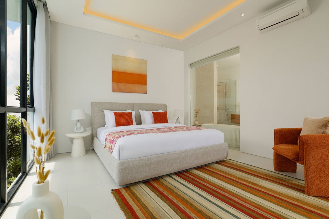 Vila 4 Kamar Tidur yang Tenang di Tengah Canggu, Bali - BVI56206 (1)
