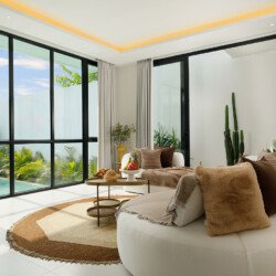 Vila 4 Kamar Tidur yang Tenang di Tengah Canggu, Bali - BVI56206 (1)