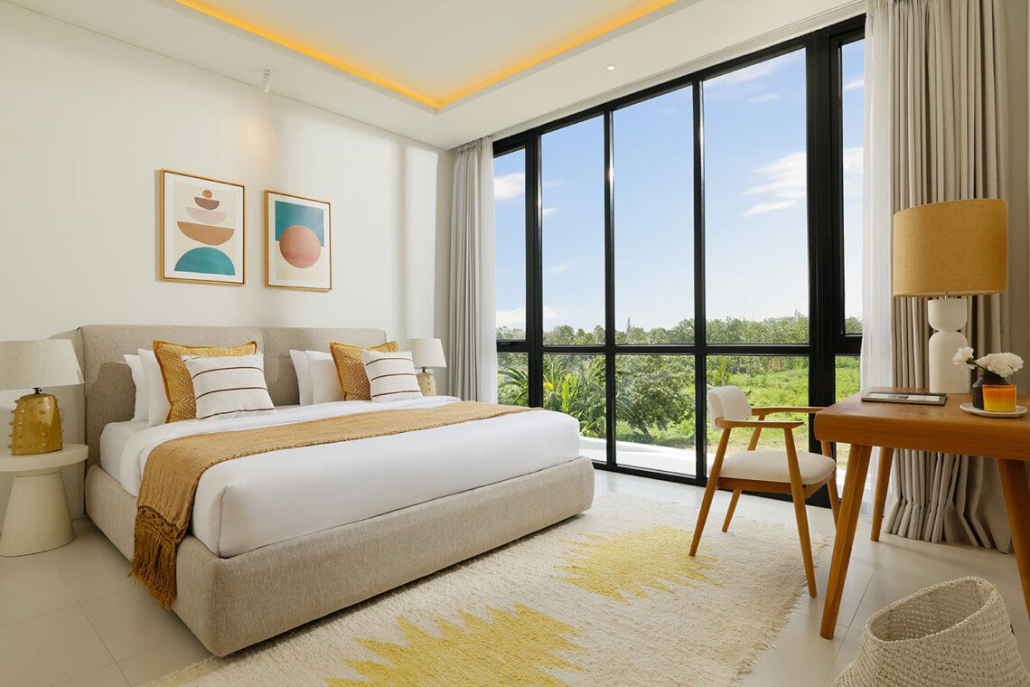 Vila 4 Kamar Tidur yang Tenang di Tengah Canggu, Bali - BVI56206 (1)