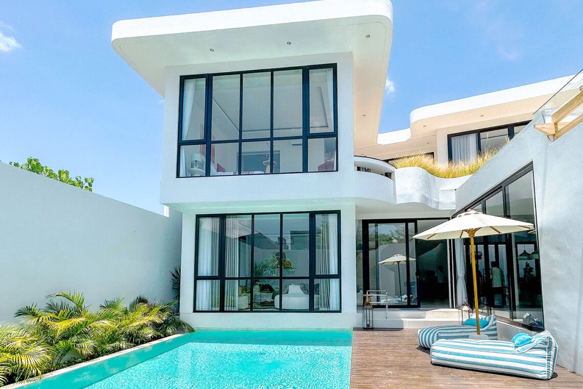 Vila 4 Kamar Tidur yang Tenang di Tengah Canggu, Bali - BVI56206 (1)