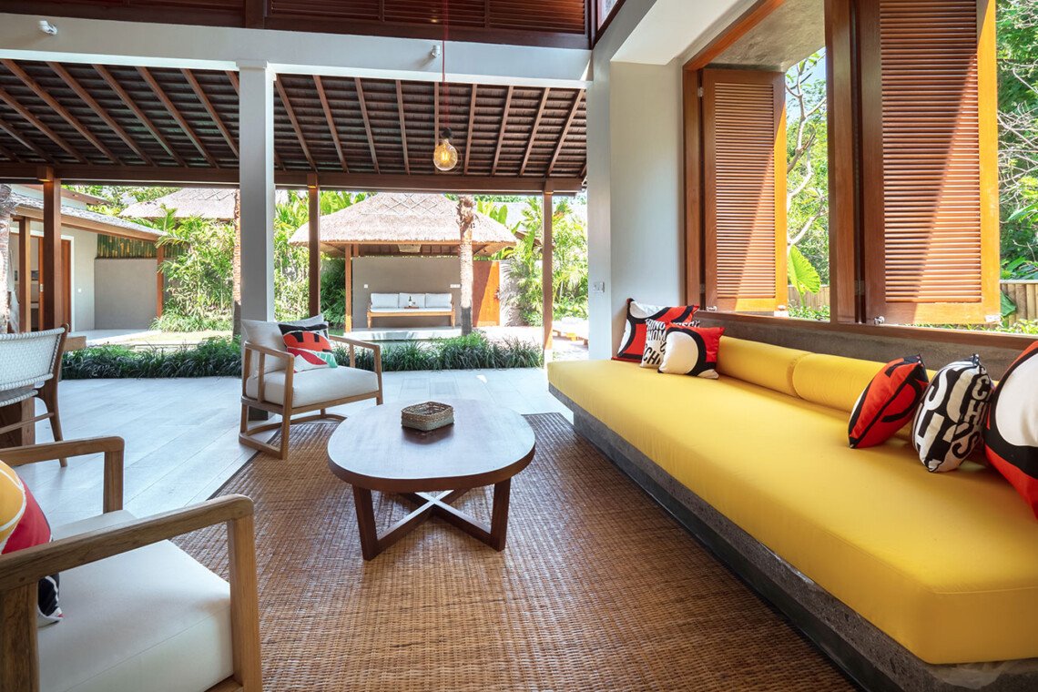 Vila Tropis 3-Kamar Tidur dengan Kolam Renang Pribadi di Canggu, Bali – BVI38018