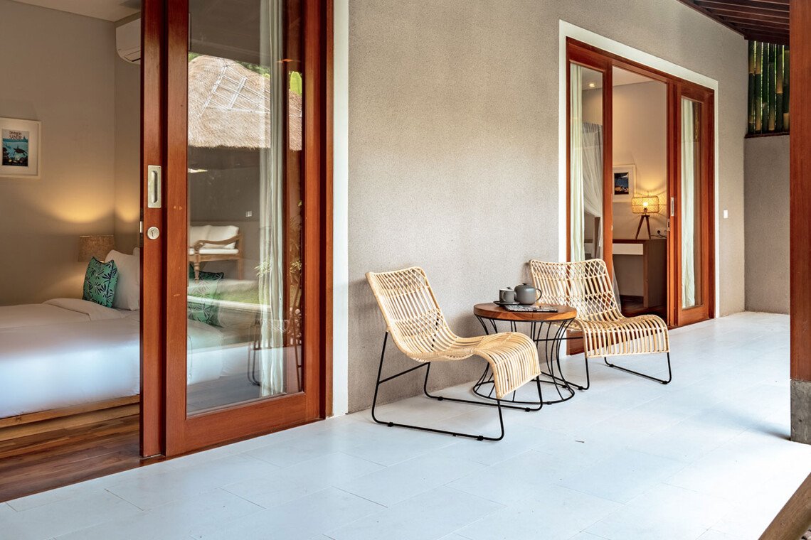 Vila Tropis 3-Kamar Tidur dengan Kolam Renang Pribadi di Canggu, Bali – BVI38018