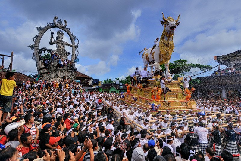 Balinese Cremation Ceremony