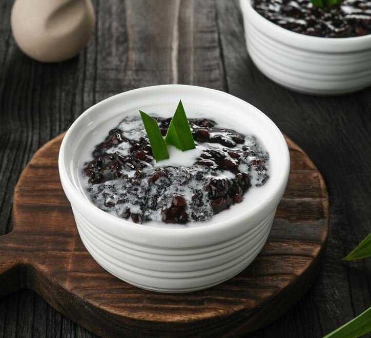 Bubur Injin – Black Rice Porridge Bowl