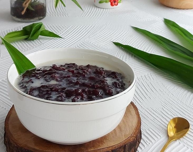 Bubur Injin – Black Rice Porridge Bowl