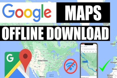 Download offline Google Maps