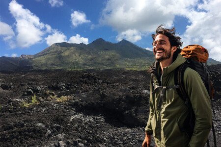 Mount Batur’s Lava River