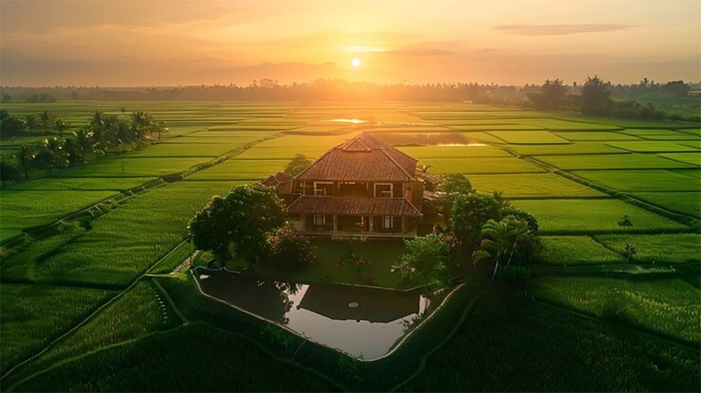 Rent a Bali Villa With Stunning Rice Field Views