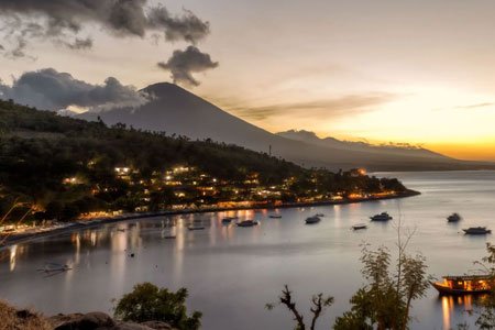 Seraya Bali Hill’s Sunset Panorama