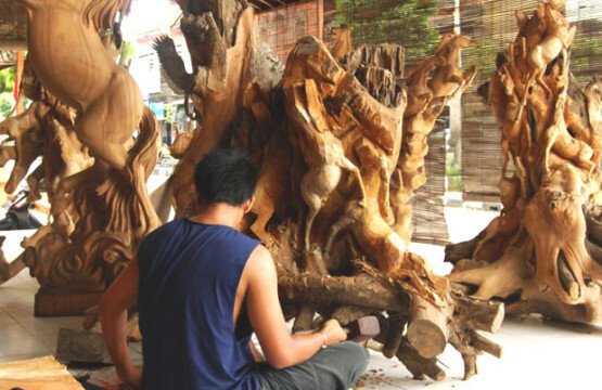 Traditional Balinese Wood Carvings