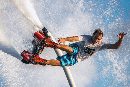 Try Wakeboarding, Jetpacks, and Flyboarding Bali