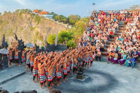 Watch the Sunset at Uluwatu Temple with the Kecak Fire Dance
